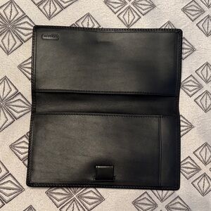 Coach Black Leather Wallet Insert
